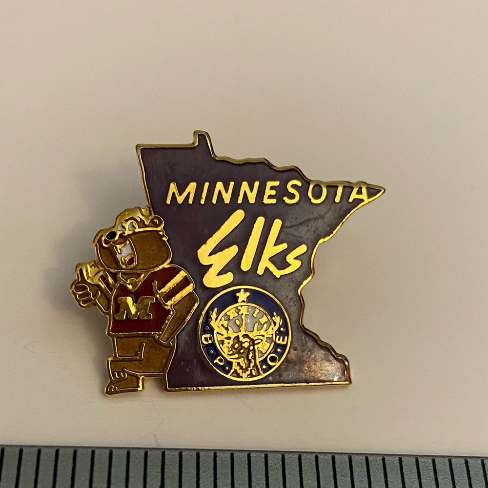 Minnesota Elks Lapel Pin